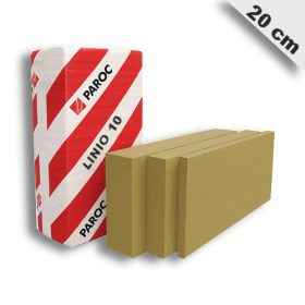 Vakolható homlokzati kőzetgyapot 20 cm