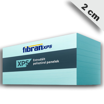 XPS lábazati polisztirol szigetelés 2 cm