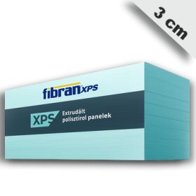 XPS lábazati polisztirol szigetelés 3 cm
