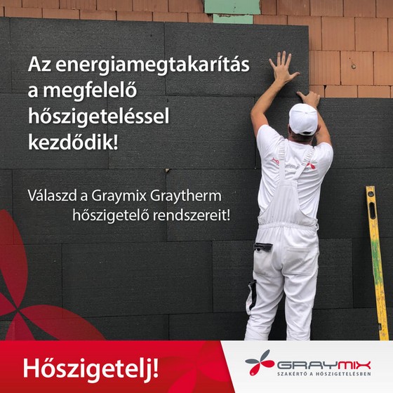 Hőszigetelj! Graymix Graytherm hőszigetelő rendszerekkel